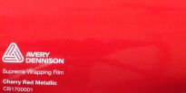 Supreme Wrapping Film Cherry Red Metallic