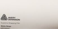 Supreme Wrapping Film Matte Beige