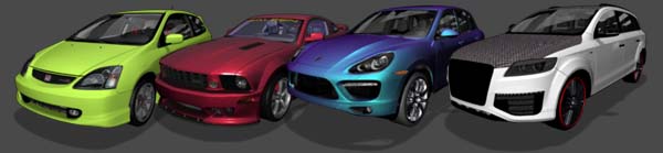 Karosszéria fóliázás - Milyen színekből készül?